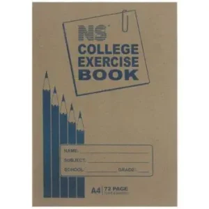 college execise book 72 pages
